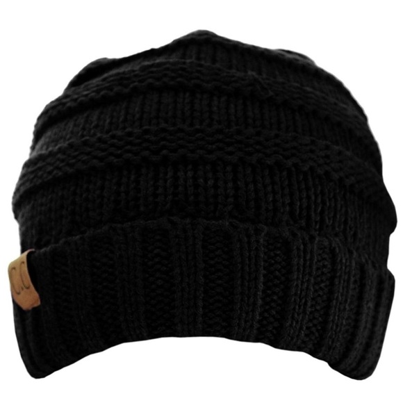 ? Black Woman’s Slouch Beenie hat *NWT* ? main image 5